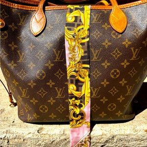 Versace/Fendi Wrappy/ Twilly/ Scarf